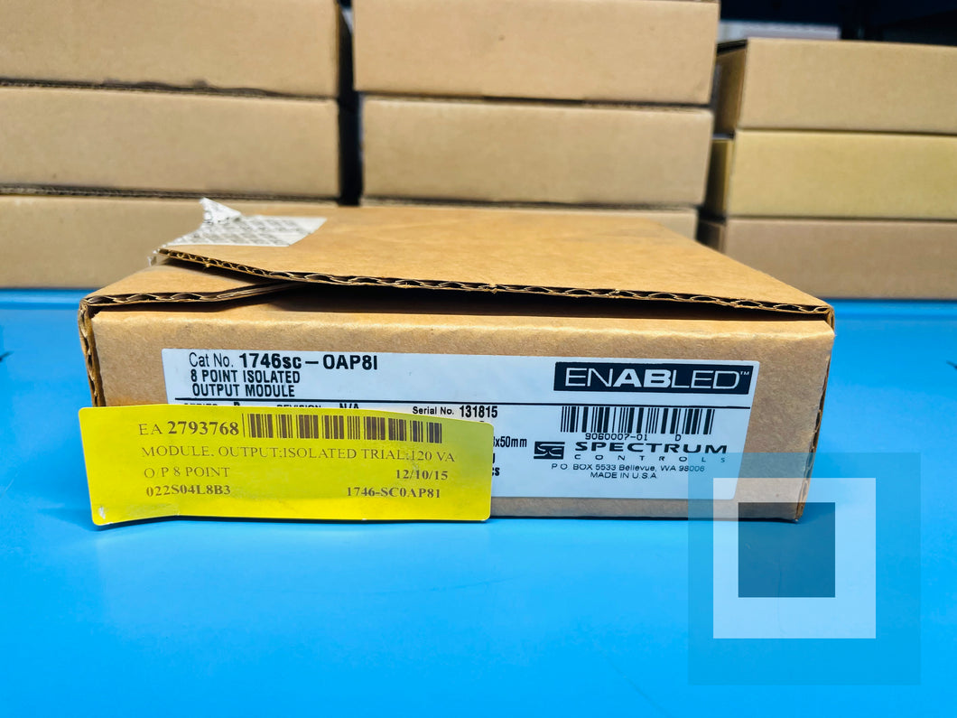 Allen-Bradley / Spectrum 1746SC-OAP8I SLC500 8-Point Isolated Output Module