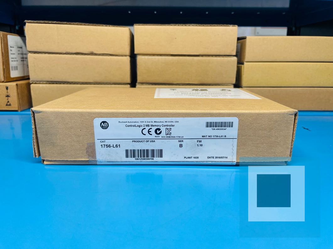 Surplus - Allen-Bradley 1756-L61 /B ControlLogix Processor Module
