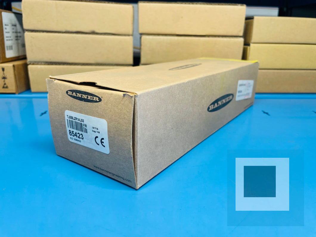 NEW - Banner Engineering TL50BLZR1ALS3 Tower Light with Alarm