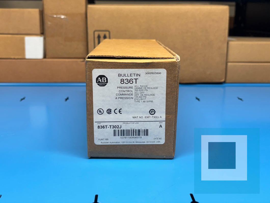 Allen-Bradley 836T-T302J /A Pressure Control - NEW IN BOX