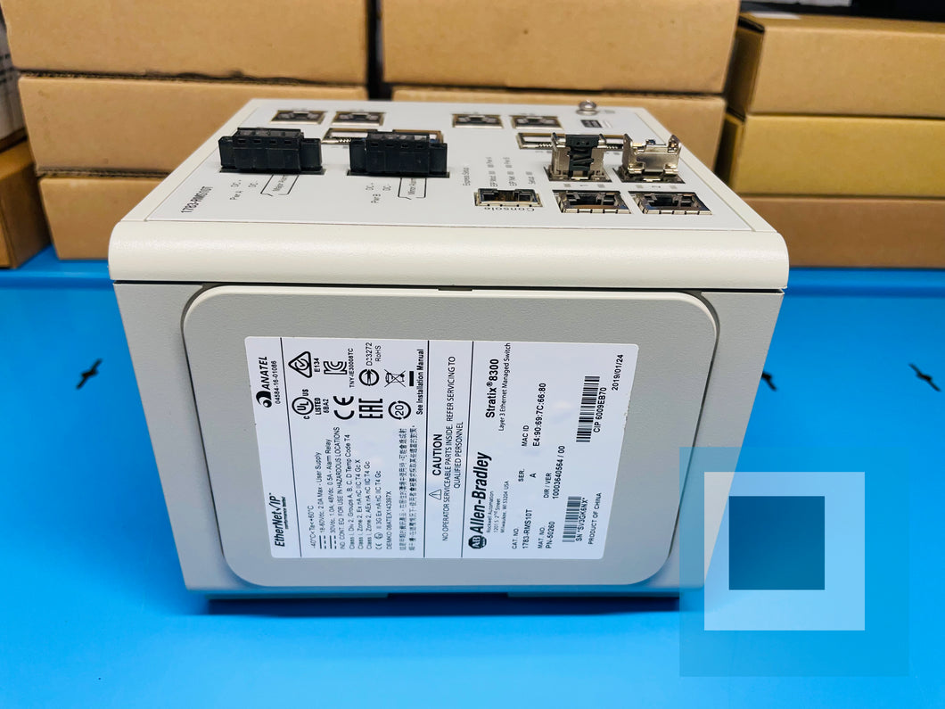 Allen-Bradley 1783-RMS10T Series A Stratix 8300 Layer 3 Ethernet Managed Switch