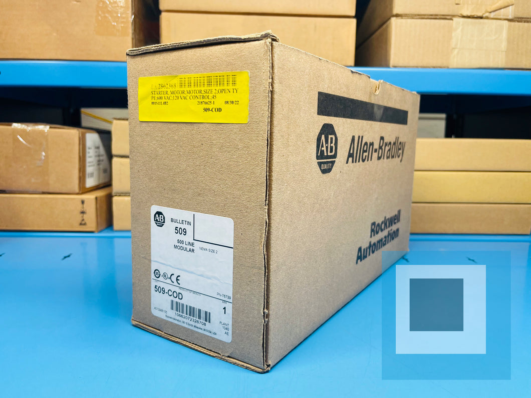 Surplus - Allen-Bradley 509-COD Series 1 500 LINE MODULAR NEMA 2 with 592-EUTC