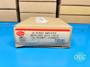 Fireye 72D1R1 D-Series Amplifier Infra-Red Auto Check use with 48PT2 Scanner