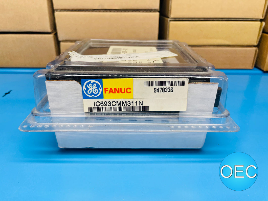 GE Fanuc IC693CMM311N PLC Communications Module - New in Box