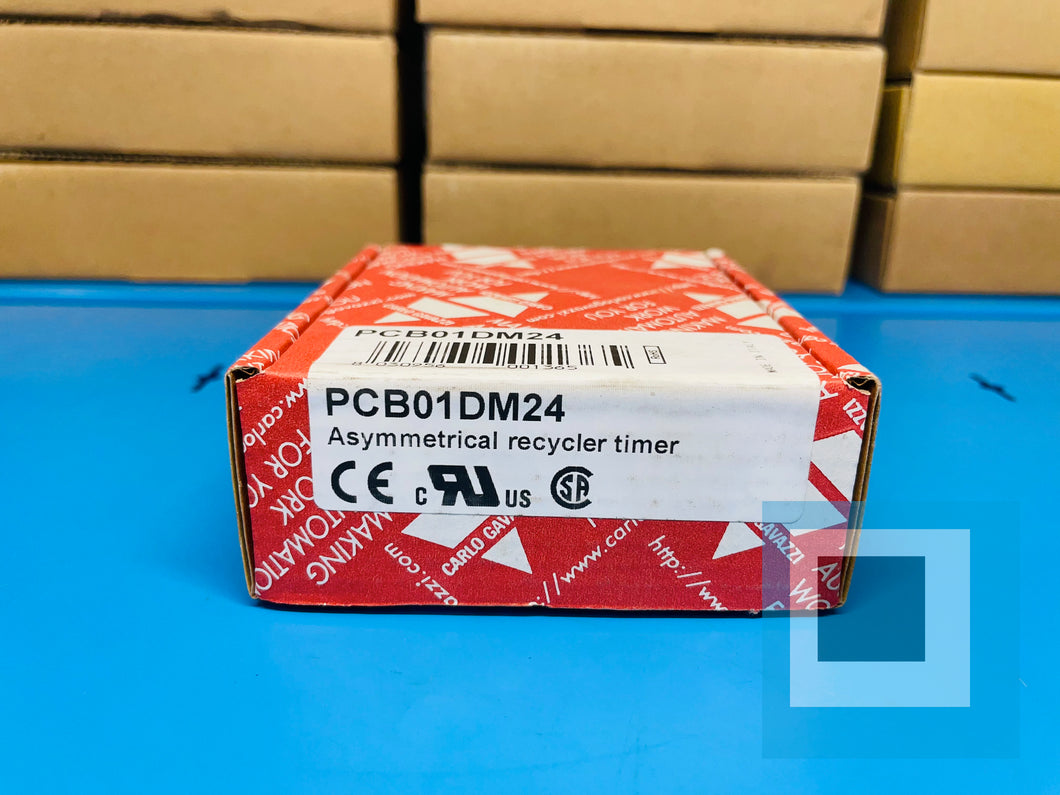 NEW - Carlo Gavazzi PCB01DM24 Asymmetrical Recycler Timer Module