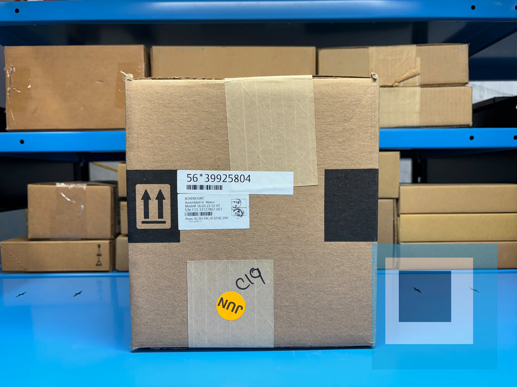 NEW SEALED - Emerson Rosemount 56-03-22-32-HT Analytical 56 Dual Input Analyzer