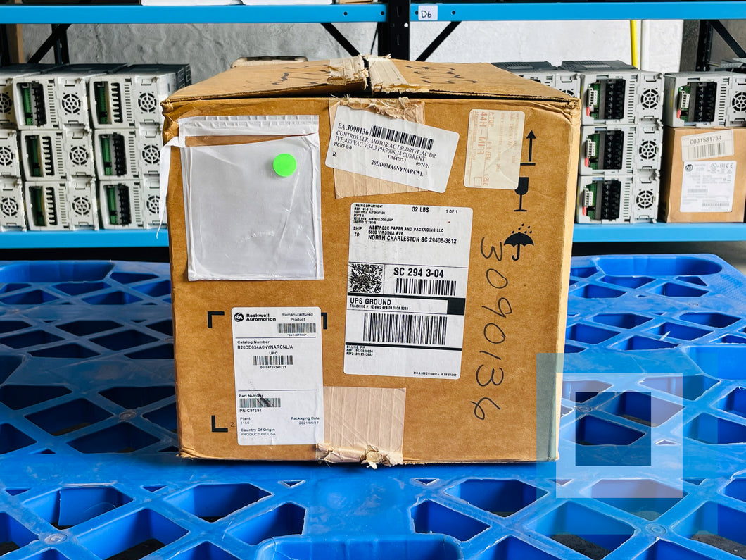 2021 Remanufactured R20DD034A0NYNARCNL Series A PowerFlex 700S with DeviceLogix