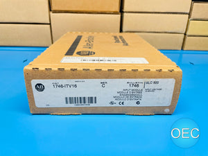 NEW - Allen-Bradley 1746-ITV16 Ser. C SLC500 Input Module