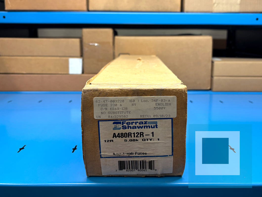 Ferraz Shawmut A480R12R-1 12R 5.08kV Amp-Trap Fuse - NEW IN BOX