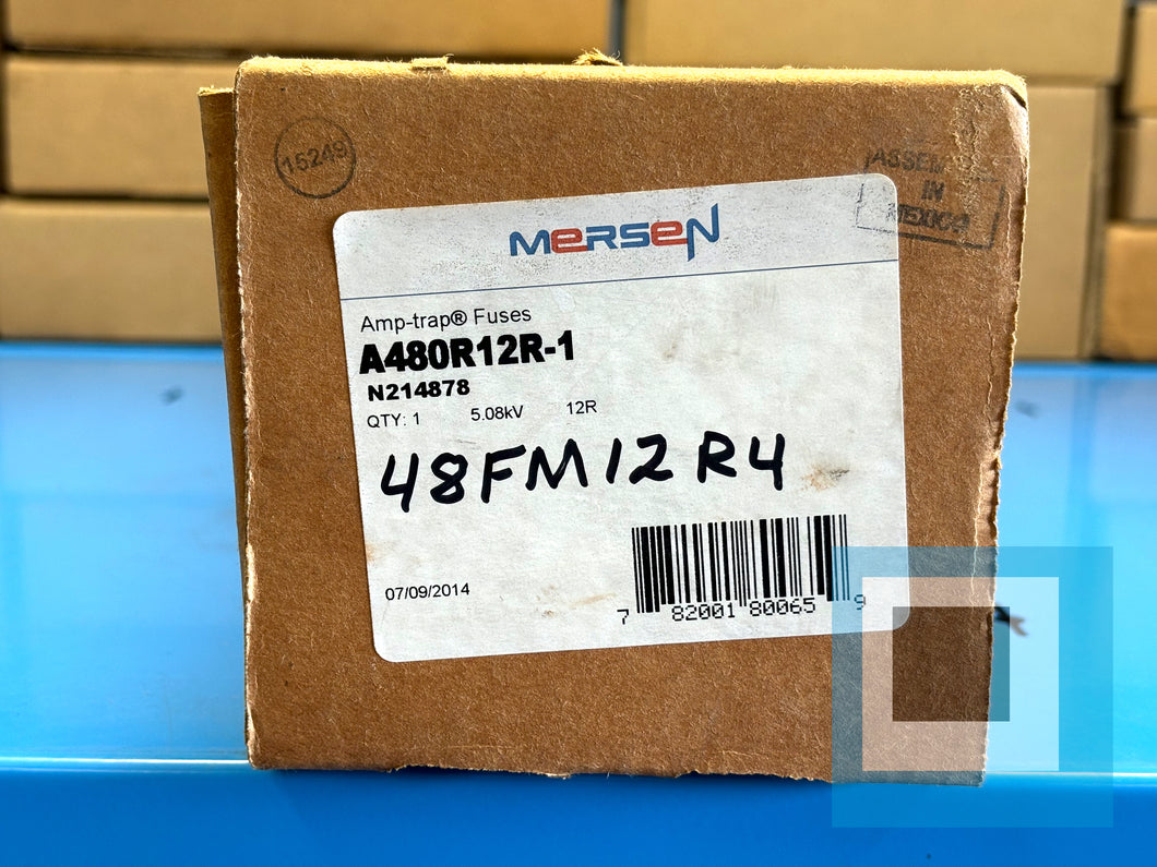NEW - Mersen / Ferraz Shawmut A480R12R-1 Amp-trap Current Limiting Fuse 5.08KV