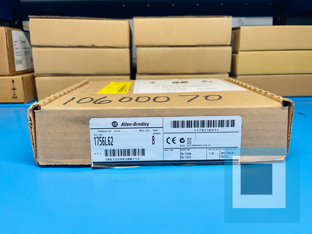 Surplus - Allen-Bradley 1756-L62 /B ControlLogix Processor Module