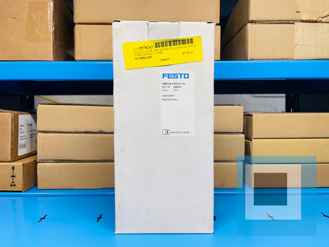 NEW - Festo VABF-S4-2-R1C2-C-10 Regulator Plate