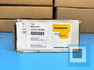 NEW - TURCK MS24-112-R Safety Relay Module Ident-No. 0518003