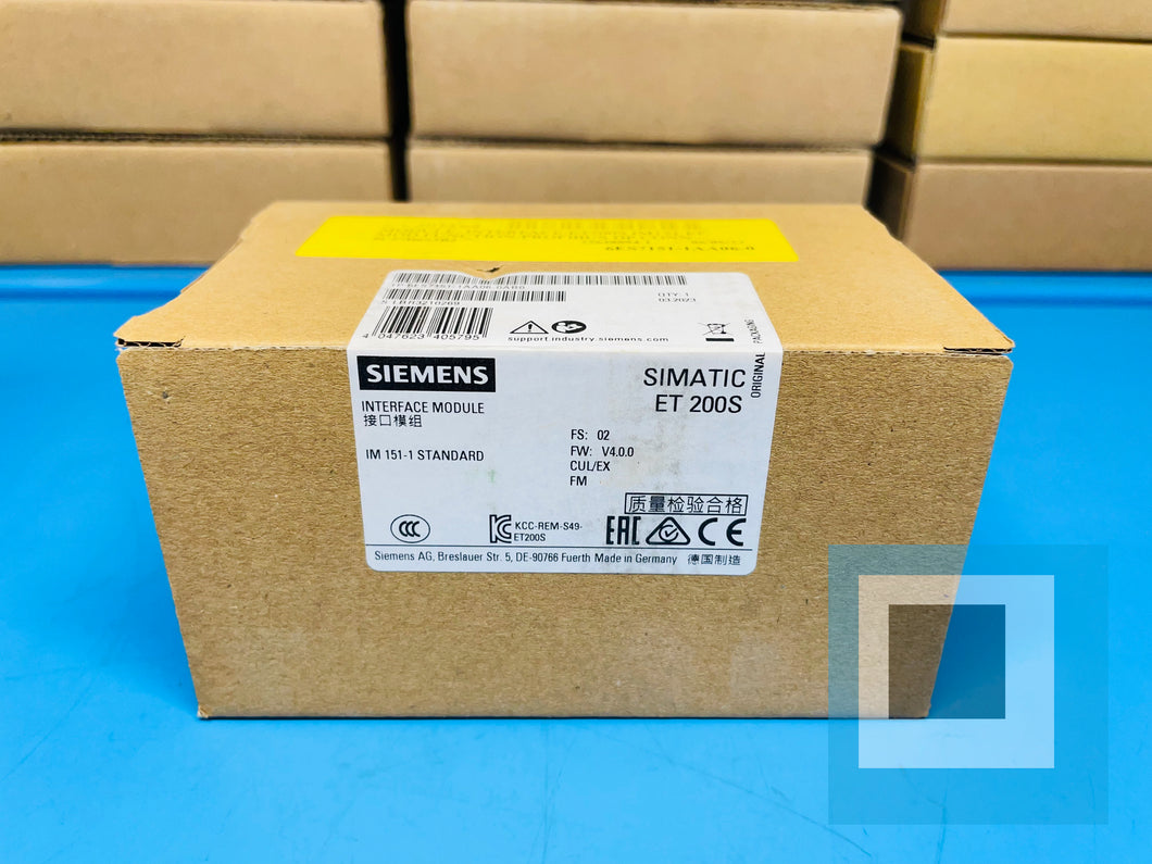NEW SEALED - Siemens 6ES7151-1AA06-0AB0 Interface Module SIMATIC ET 200S