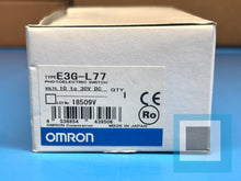 Load image into Gallery viewer, Omron E3G-L77 Photoelectric Switch 10 to 30 VDC - NEW IN BOX
