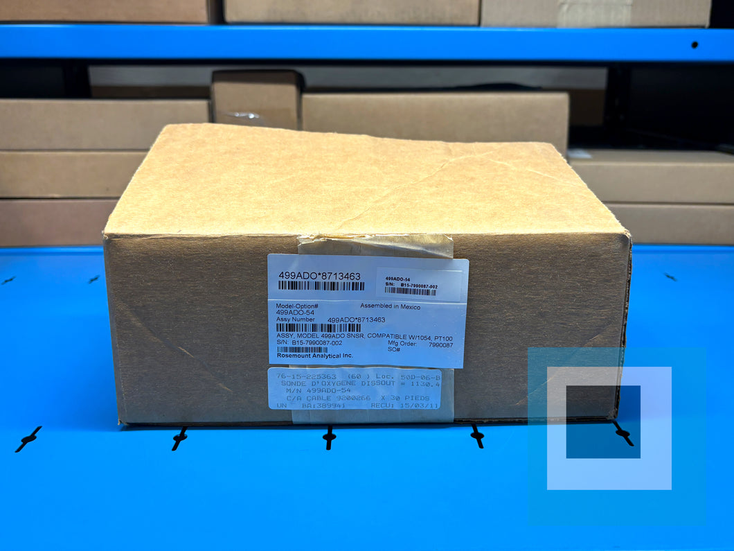 Rosemount Analytical 499ADO-54 Disolved Oxygen Sensor - NEW IN BOX
