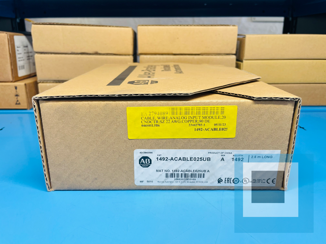 Surplus - Allen-Bradley 1492-ACABLE025UB /A PRE-WIRED CABLE