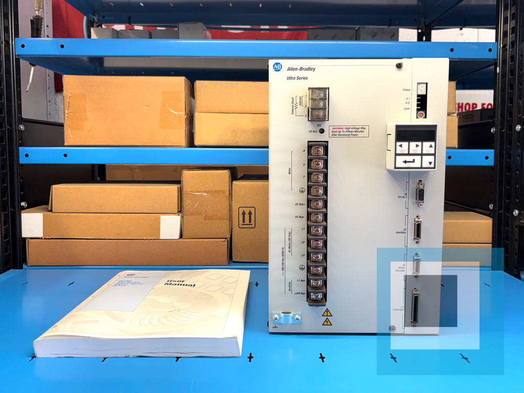 Allen-Bradley 1398-DDM-150 /H Ser. H Ultra Series Servo Drive with 1398-HMI-001