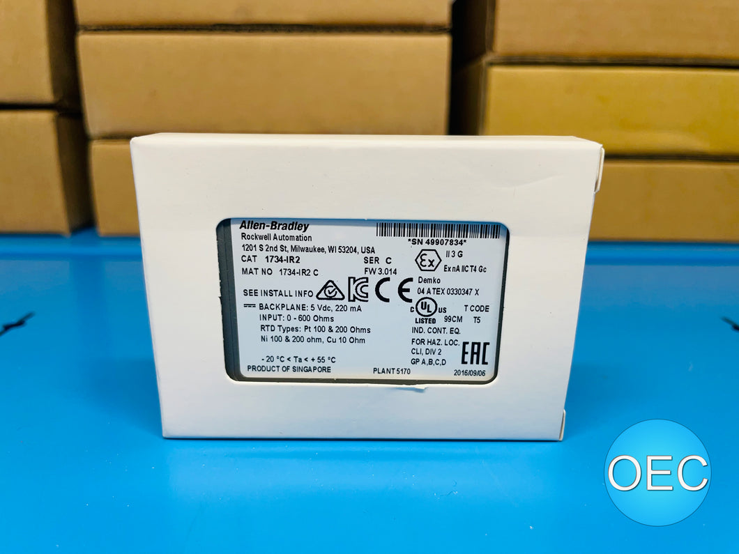 Allen-Bradley 1734-IR2 /C 2 Point RTD Input Module Point I/O