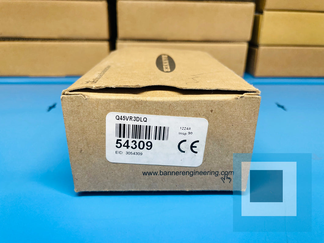 NEW - Banner Engineering Q45VR3DLQ PhotoElectric Diffuse Sensor