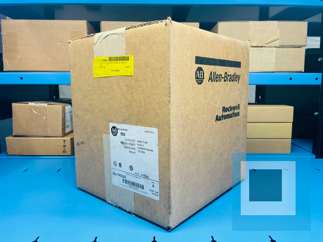 Surplus - Allen-Bradley 592-TPD300 /A EUTECTIC Manual Reset Overload Relay