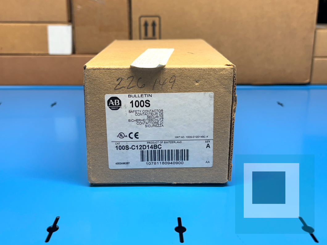 Allen-Bradley 100S-C12D14BC /A Series A Safety Conttactor - NEW IN BOX