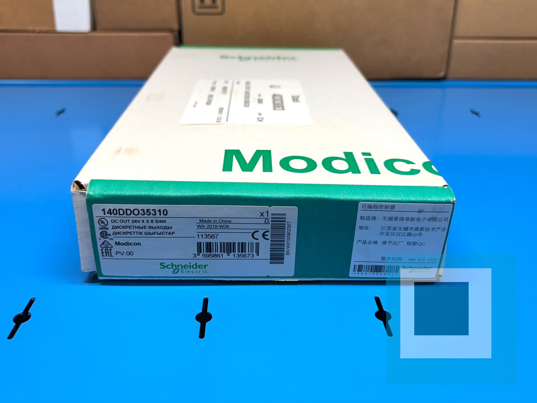Schneider Electric MODICON 140DDO35310 Sink Output Module - NEW SEALED