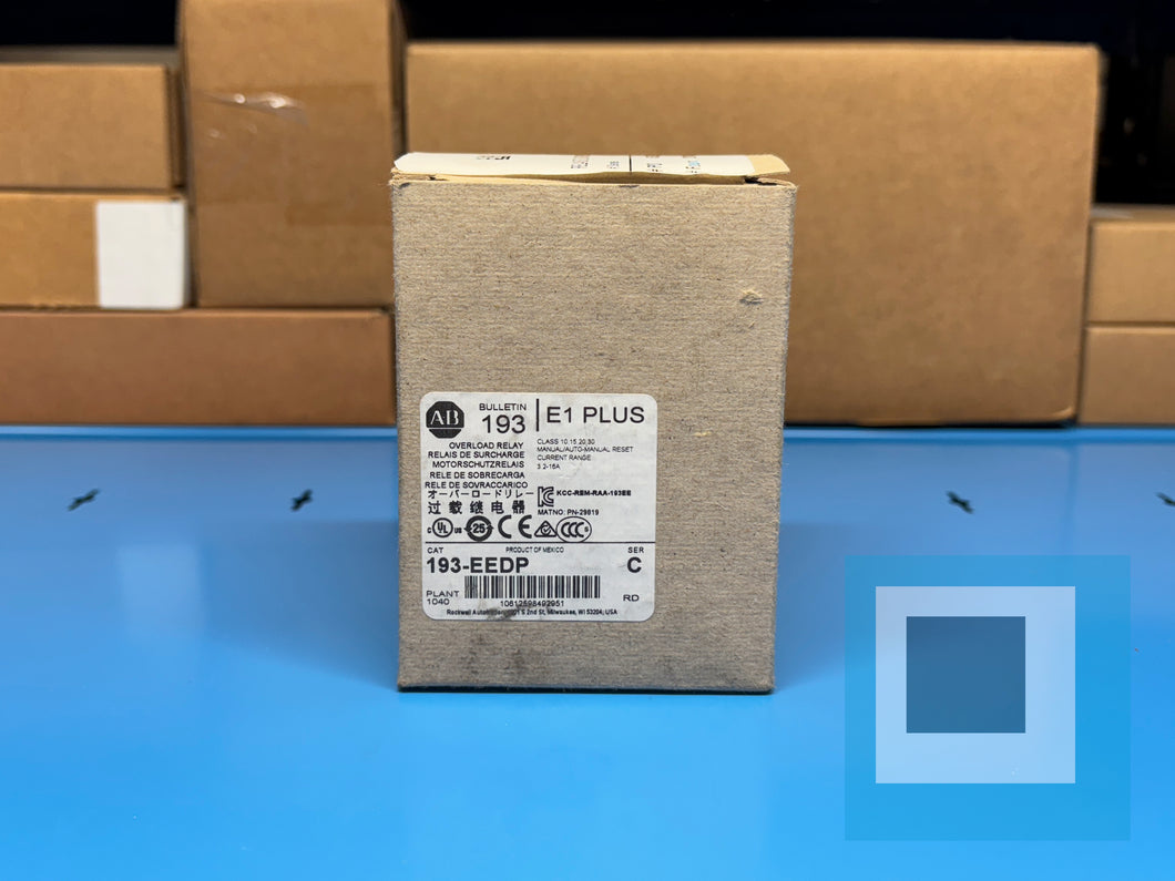 Allen-Bradley 193-EEDP /C Series C Overload Protection Relay - NEW IN BOX