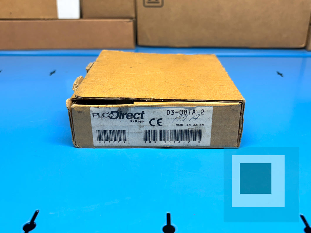 PLC Direct / Koyo D3-08TA-2 Direct Discrete Input Module - NEW IN BOX