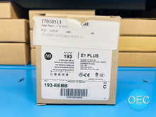 Load image into Gallery viewer, Allen-Bradley 193-EEBB SER C Overload Relay E1 Plus
