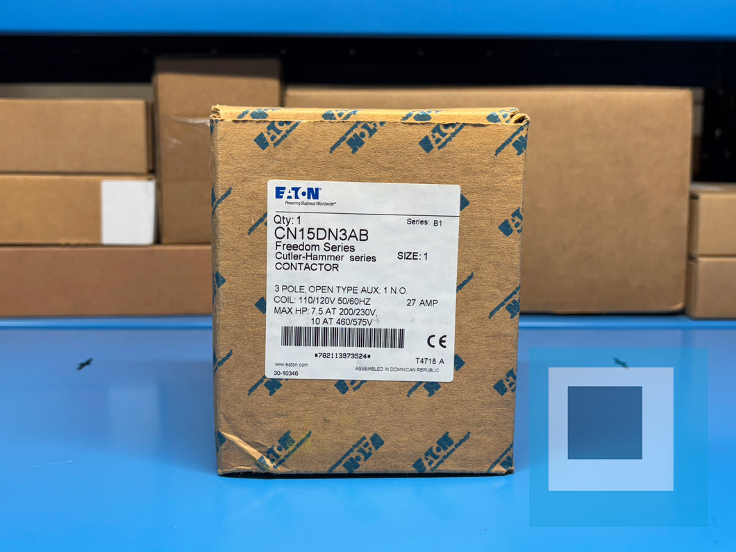 EATON / Cutler Hammer CN15DN3AB Freedom Series Contactor - NEW IN BOX