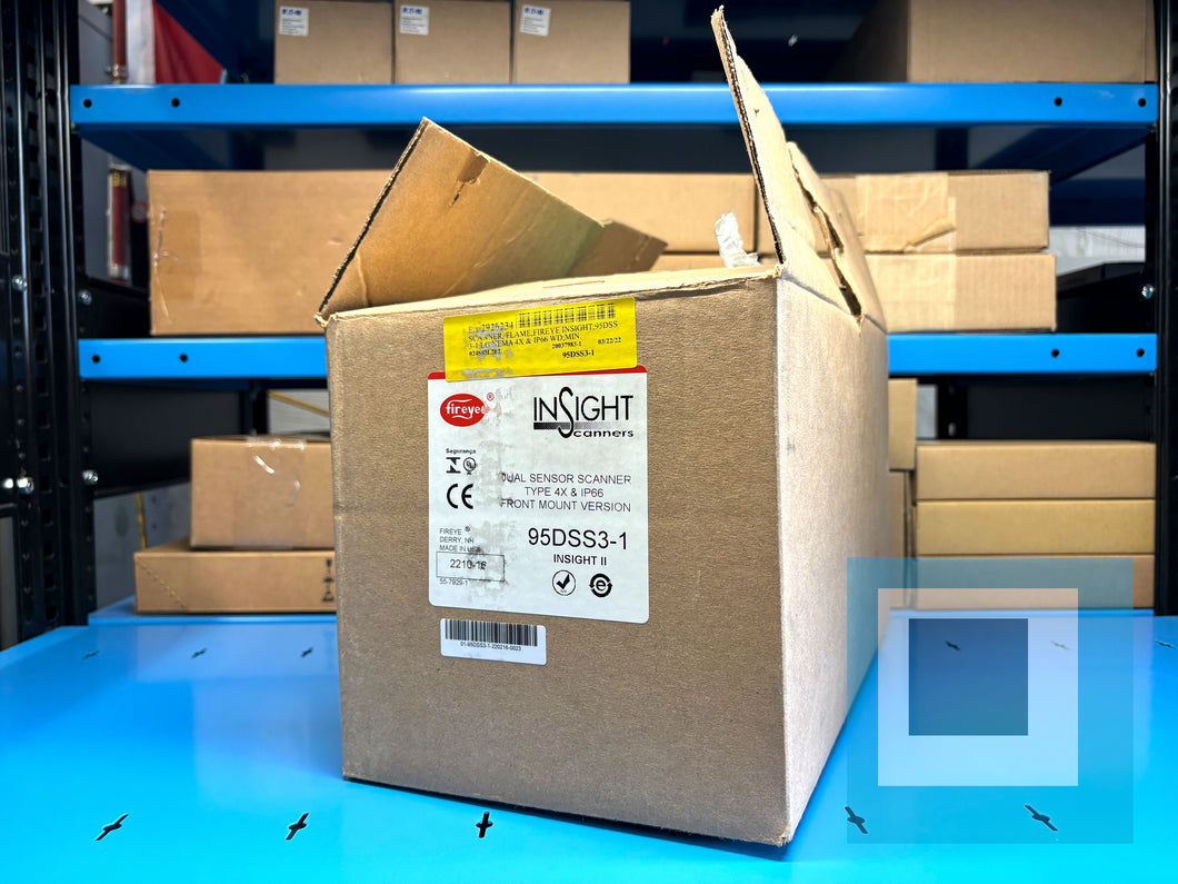 Fireye InSight II 95DSS3-1 DUAL SENSOR SCANNER TYPE 4X & 1P66 FRONT MOUNT VER.