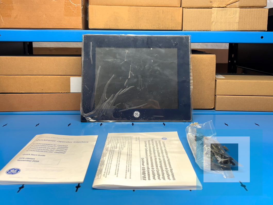 GE Fanuc IC755CSS10CDA-AQ QuickPanel+ Plus Touch Screen HMI - NEW IN BOX
