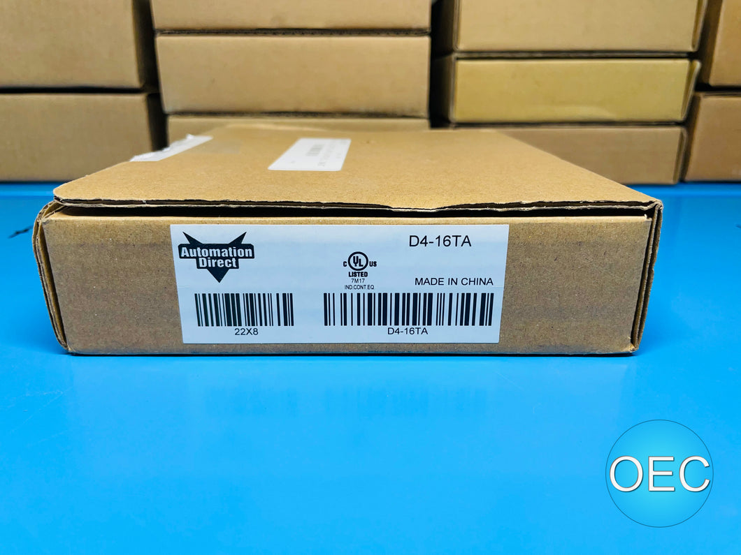 AutomationDirect Model: D4-16TA DirectLogic Output Module - New in Box