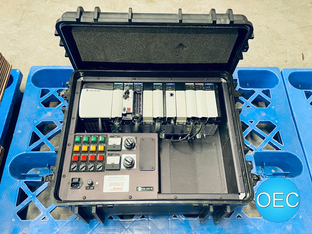 Controllogix Workstation Allen-Bradley ABT-TDCLX3-B ControlLogix Workstation Training System w ...