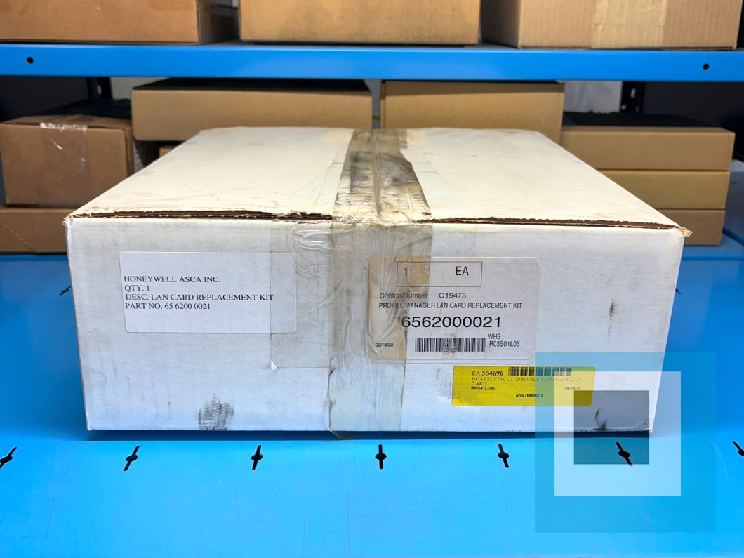 NEW - Honeywell 65 6200 0021 Profile Manager LAN Card Replacement Kit 65620000