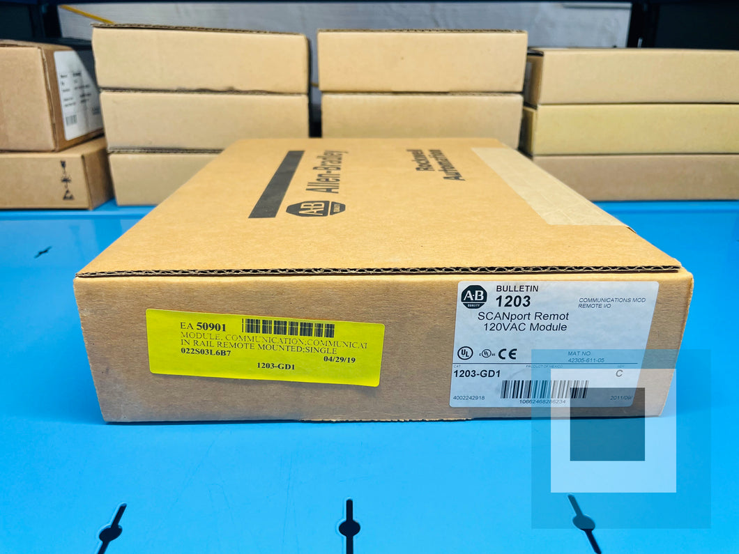 Surplus - Allen-Bradley 1203-GD1 /C Series C SCANport Remot 120VAC Module