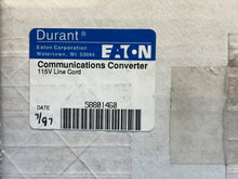 Load image into Gallery viewer, NEW - EATON / Durant 58801-460 Communications Converter 115V Line Cord 58801460
