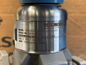 NEW - Emerson Rosemount 3051 Series Pressure Transmitter 3051S1CD0A2F12A1AL4M5