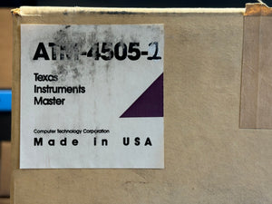 NEW - CTC ATM-4505-2 ACCESS 4000 Texas Instruments Master Module