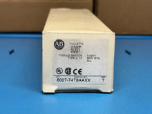 Load image into Gallery viewer, Surplus Allen-Bradley 800T-T4T8AAXX /T TOGGLE SWITCH TYPE 4, 13 4- WAY SPR. RTN.
