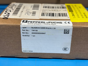 NEW - Pepperl+Fuchs RLK28-8-H-2000-IR-Z/31/116 Photoelectric Sensor 134133