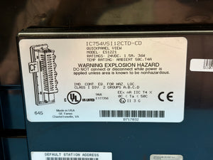 GE Fanuc IC754VSI12CTD-CD QuickPanel VIEW INTERMEDIATE 12" COLOR TFT TOUCH