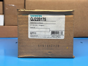 Siemens QJH22B175 175A 2-Pole 240V High Interrupting Capacity Circuit Breaker