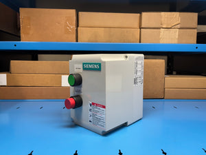 Siemens 3RE3110-0A1-71AK6 Non-Metallic Full Voltage Non-Reversing Starter, 10 HP