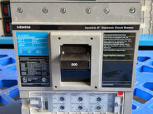 Load image into Gallery viewer, Siemens SND69800ANGT SensiTrip III Circuit Breaker 3P/ 800A /600V - NEW IN BOX
