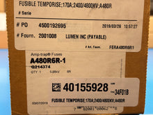 Load image into Gallery viewer, Ferraz Shawmut A480R6R-1 Current Limiting Amp-Trap Fuse - NEW IN BOX
