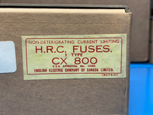 Load image into Gallery viewer, H.R.C. Fuses Type CX 800 800-AMP 660VAC CX800 - NEW IN BOX
