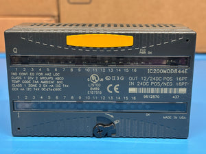 GE Fanuc IC200MDD844E MIXED 12/24VDC OUTPUT .5A 16PT 24VDC INPUT 16PT - NEW