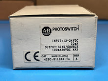Load image into Gallery viewer, Allen-Bradley 42BC-B1LBAN-T4 PhotoSwitch Output Sink/Source - NEW IN BOX

